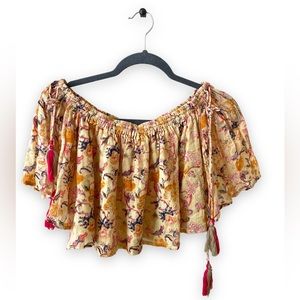 Sleeveless Ruffled Top